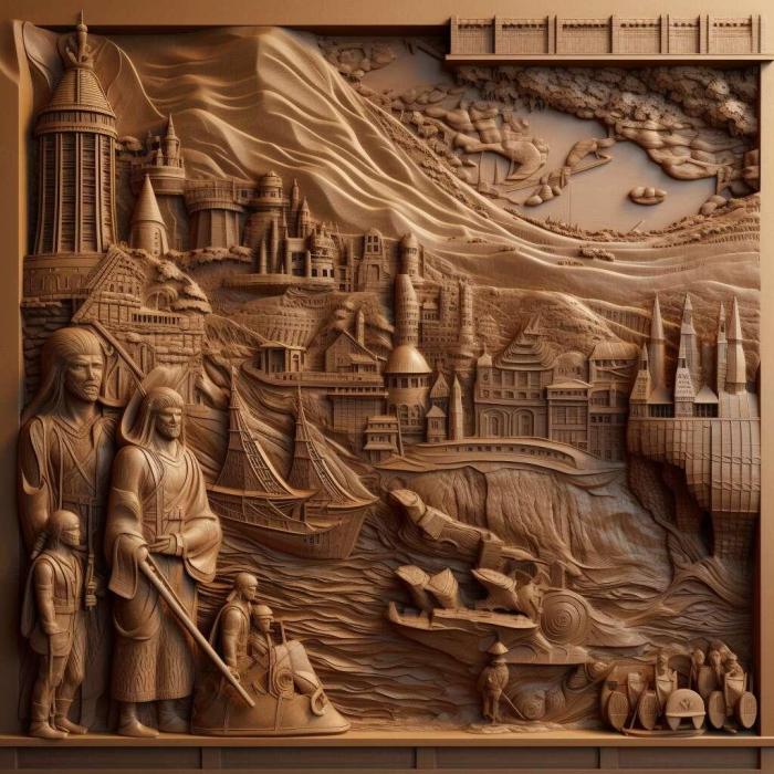 نموذج ثلاثي الأبعاد لآلة CNC 3D Art 